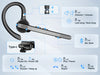 New Bee M53 Wireless Bluetooth Headset Single Earpiece Driving Headphone with Dual-Mic Noise Cancelling Handsfree Earphones