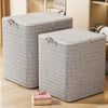 Hot Sale 220L Big Size Clothes Storage Box With Cover Large Laundry Basket Organizer Bag For Baby Foldable