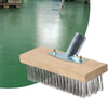 Wire Broom, Wire Deck Brush, Removes Wire Scratches, Cleaning Brushes, Metal