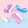 20Pcs/50Pcs Cleaning Brushes For Nail Manicure Small Plastic Brushes Dead Skin Remover Powder Remover Cleaner  Pedicure Tools