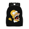 Cartoon The S-Simpsons  Women Backpack Mochila Fashion Children School Bag Laptop Rucksack Kids Large Capacity Travel Rucksack
