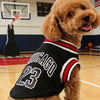 1pcs Mesh Breathable Dog Clothes Schnauzer Teddy Sport Large Dog Jersey Basketball Clothing Puppy T-Shirts Summer Pet Cat Shirts