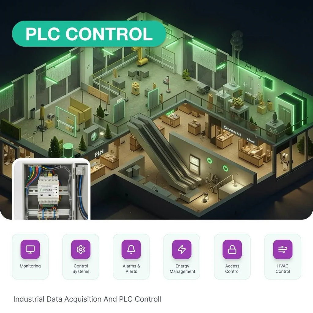 2026 Hot Sale JetHome D1+ V.3  JetHub upgraded version energy-saving home automation central control module DIN rail smart home