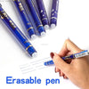 26 Pcs/Set Kawaii Erasable Pens Blue/black/red 0.35mm Gel Pen Gel Ink Stationery School Writing Supplies for Notebook Office Stu