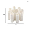 Creative Silicone Wave Pen Holder Durable Desktop Pencil Paint Brushes Storage Basket Supplies Stationery Organizer