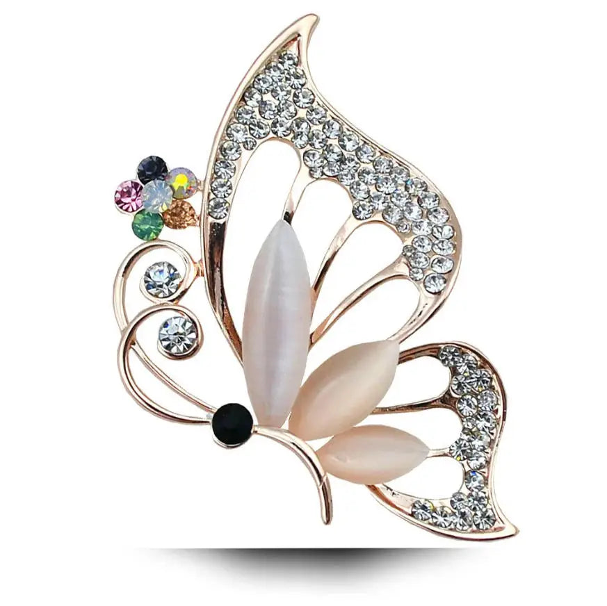Clearance Price Insect Butterfly Birds Brooches for Women Men Rhinestone Crystal Lapel Pin Clearance Sale