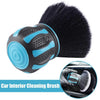 Car Detailing Brushes With Storage Rack Covers Soft Bristles Auto Interior Dust Cleaner Car Detail Brush Cleaning Detail Tool