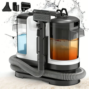 500W 12kPa Portable Carpet Cleaner Spray & Suction All-in-One Pet Dirt Stain Cleaner Handheld Home Furniture Upholstery Cleaner