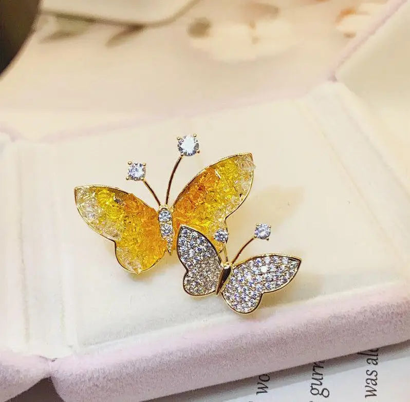 Clearance Price Insect Butterfly Birds Brooches for Women Men Rhinestone Crystal Lapel Pin Clearance Sale