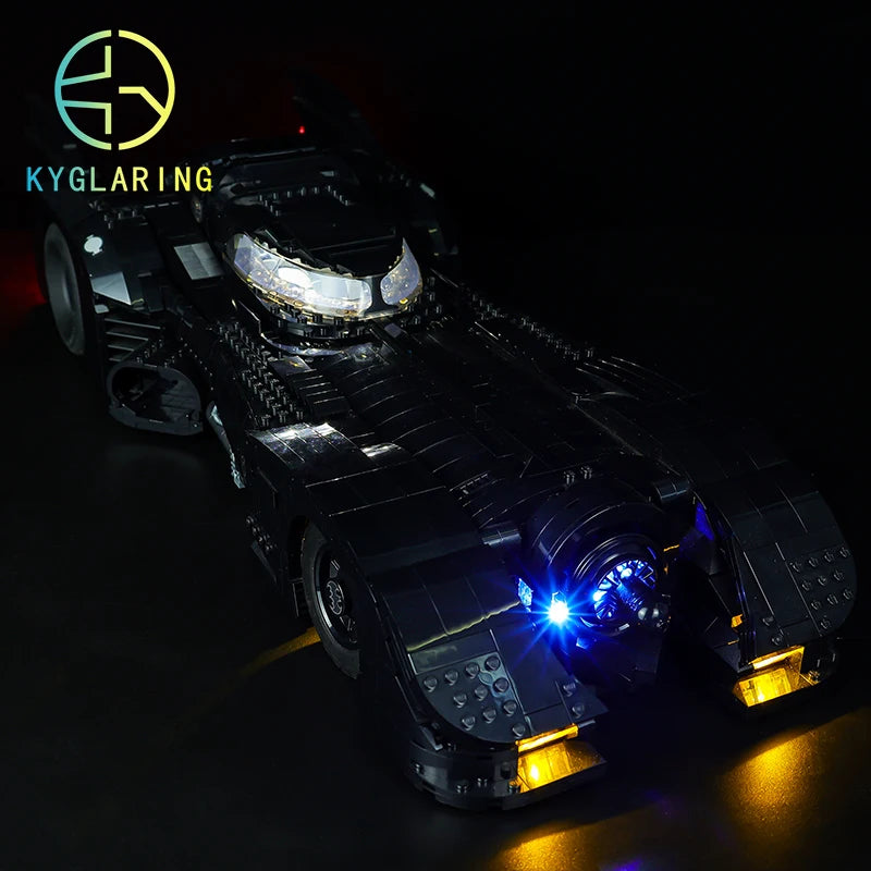 Kyglaring Led Lighting Set DIY Toys For 76139 1989 Batmobile Car  DIY Toys Set (not include the blocks set )
