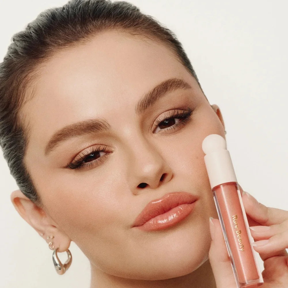 Rare Beauty Positive Light Glass Glow Lip Gloss Liquid Smooth Hydrating Lipstick long-lasting Moisturize Luminize Plump Lip Care