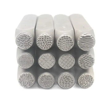 1 Piece Metal Design Stamps Jewelry Punch Stamping Tool for Vintage Ring Bracelet Making Silver DIY Hanmade Craft Carving