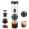 3-in-1 Wireless Electric Portable Espresso Coffee Machine for Car & Home Camping Coffee Maker Capsule Powder Travel Coffee Maker