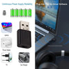2 In 1 Bluetooth 5.0 Receiver Wireless Bluetooth Adapter 3.5mm Jack AUX Auto Stereo Music USB Dongle For PC TV Speaker Headphone