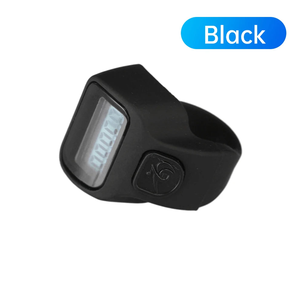 Electronic LED Counter Digital Finger Clicker Handheld Ring Click Lap Counter Event Clicker Finger Counters Golf Lap Counting