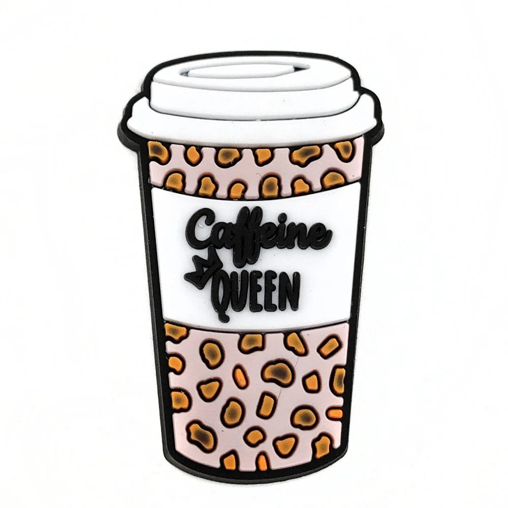 New Arrivals Cute Leopard Print Shoe Charms for Crocs Accessories Sandals Shoe Decorations Pins Grils Women Favor Gift