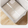 Hot Sale 220L Big Size Clothes Storage Box With Cover Large Laundry Basket Organizer Bag For Baby Foldable