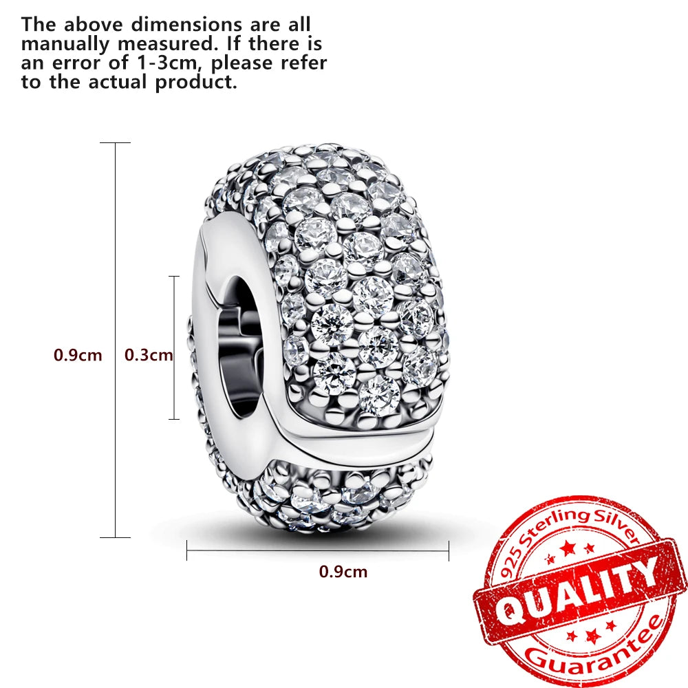 Hot Sale New Arrivals 925 Sterling Silver Snowflake Bell Christmas Series Dangle Charm Fit Original Bracelet Kids Jewelry Gift