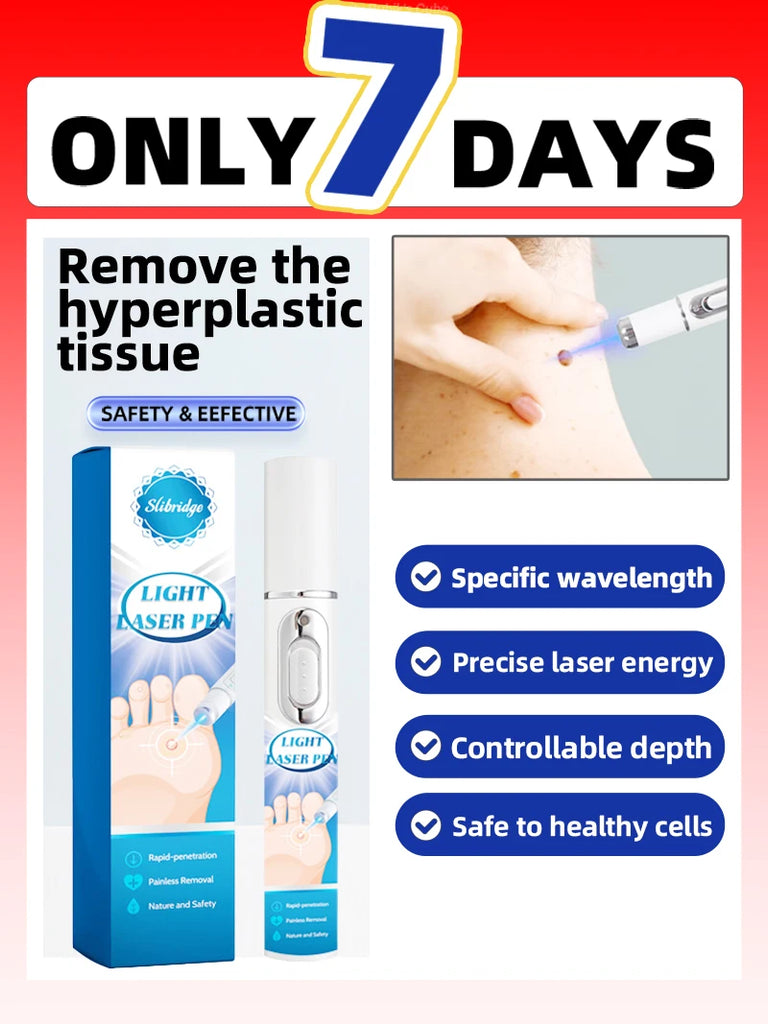 2026NEW blue light pen solve warts, hot sale wart care tools