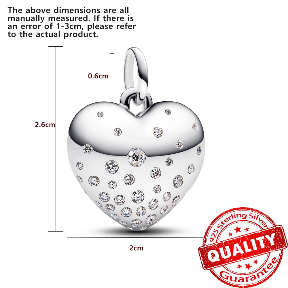 Hot Sale New Arrivals 925 Sterling Silver Snowflake Bell Christmas Series Dangle Charm Fit Original Bracelet Kids Jewelry Gift