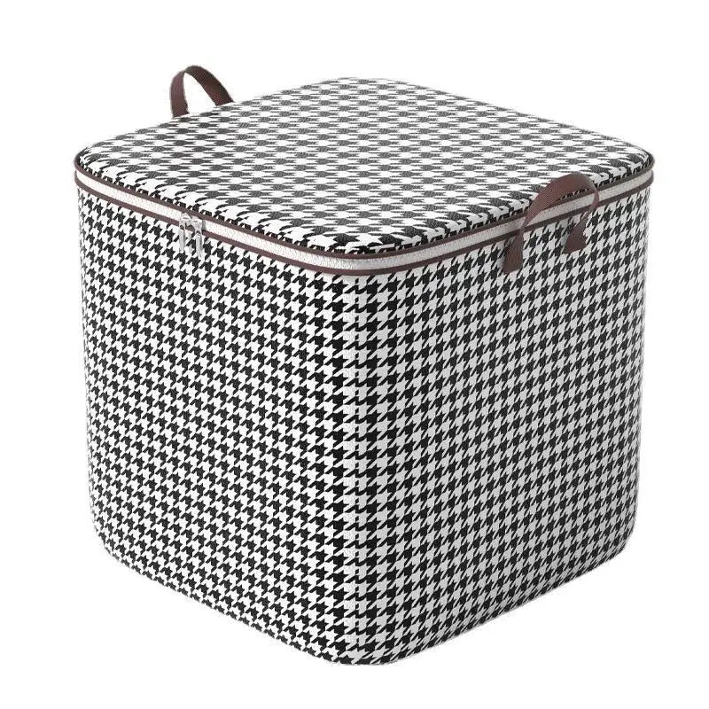 Hot Sale 220L Big Size Clothes Storage Box With Cover Large Laundry Basket Organizer Bag For Baby Foldable