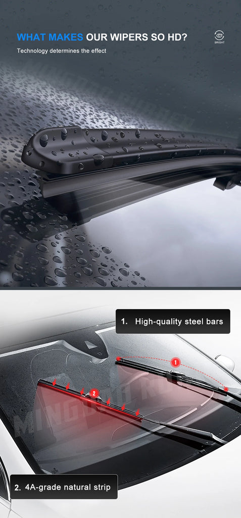 For Range Rover Sport L461 2022-2024 2023 Wiper Front & Rear Wiper Blades Windshield Windscreen Window Brushes 24"+20"+15"