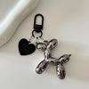 Fashion Punk Y2K Balloon Dog Keychains for Women Bag Pendant Jewelry Trinket Girl's Car Key Ring Key Chain Accessories