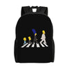 Cartoon The S-Simpsons  Women Backpack Mochila Fashion Children School Bag Laptop Rucksack Kids Large Capacity Travel Rucksack