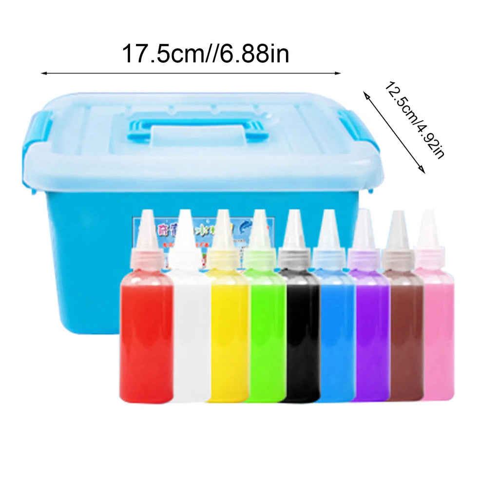 Magic Water Elf Toy Kit Aqua Fairy Water Gel Aqua Gel for Kids Handicraft Educational Magic Fairy Water Elf Magic Water Gel Kit