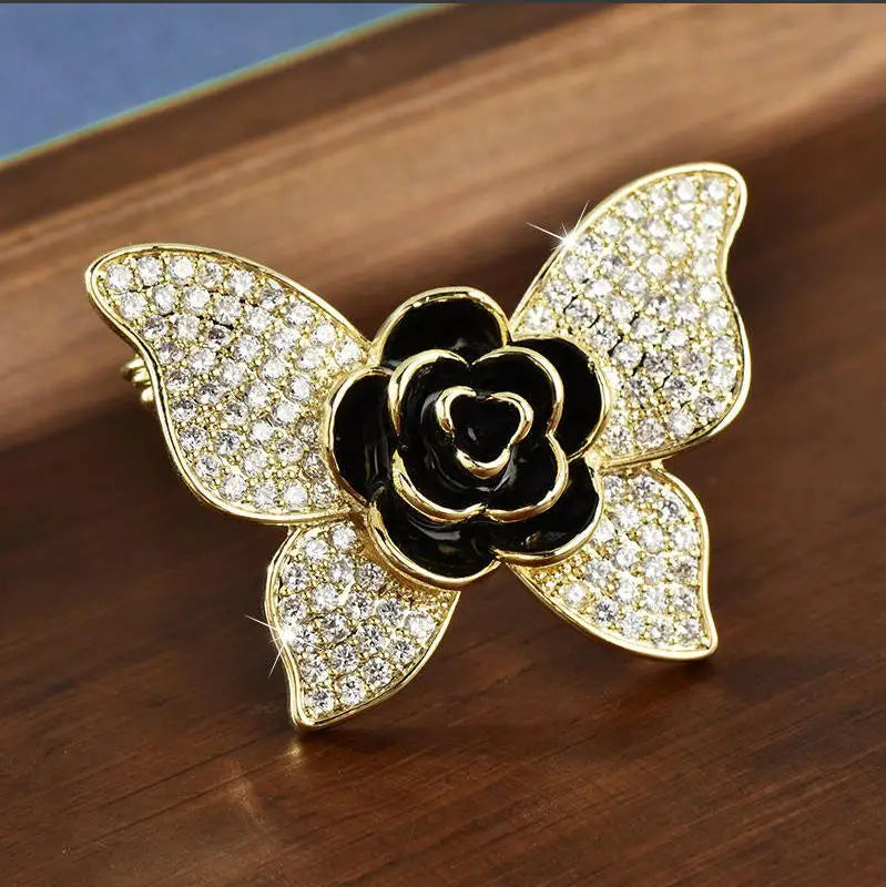 Clearance Price Insect Butterfly Birds Brooches for Women Men Rhinestone Crystal Lapel Pin Clearance Sale