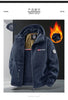 Men's Autumn Winter Fleece Jacket European-Style Hooded Warm Outdoor Thickened Couples' Coats New Arrivals