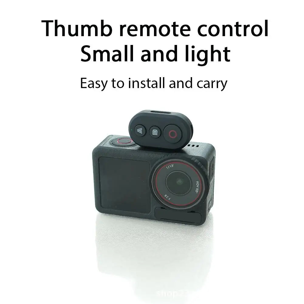 For Action 4 5 PRO Wireless Bluetooth Remote Control With Wrist Strap One-key Wake-up For DJI Osmo Action 4 /5 Pro Camera