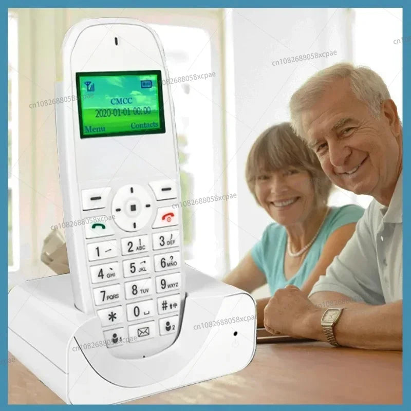 Cordless Phone GSM SIM Card Fixed mobile for old people home cell phone aged student Wireless landline Telephone office 2g 3g 4g