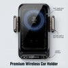Car Phone Charger Phone Holder 15W Wireless & Wired Charger Auto Sensing One-Touch Release and Rotation Qi FCC ROHS Certified