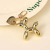 Fashion Punk Y2K Balloon Dog Keychains for Women Bag Pendant Jewelry Trinket Girl's Car Key Ring Key Chain Accessories