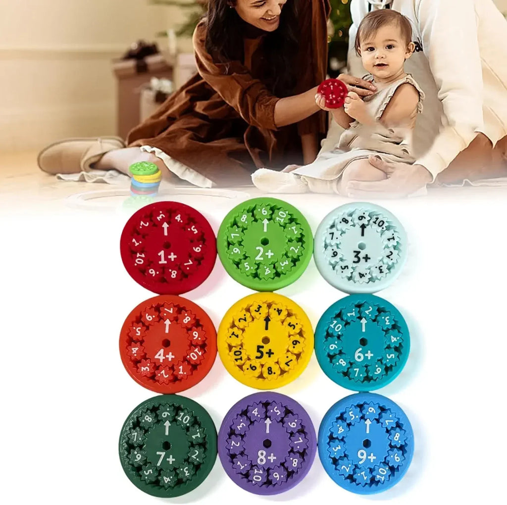 Math Fidget Spinners Fingertip Math Puzzle Toys Math Games Math Operations Decompression Games Desktop Math Multiplication Games