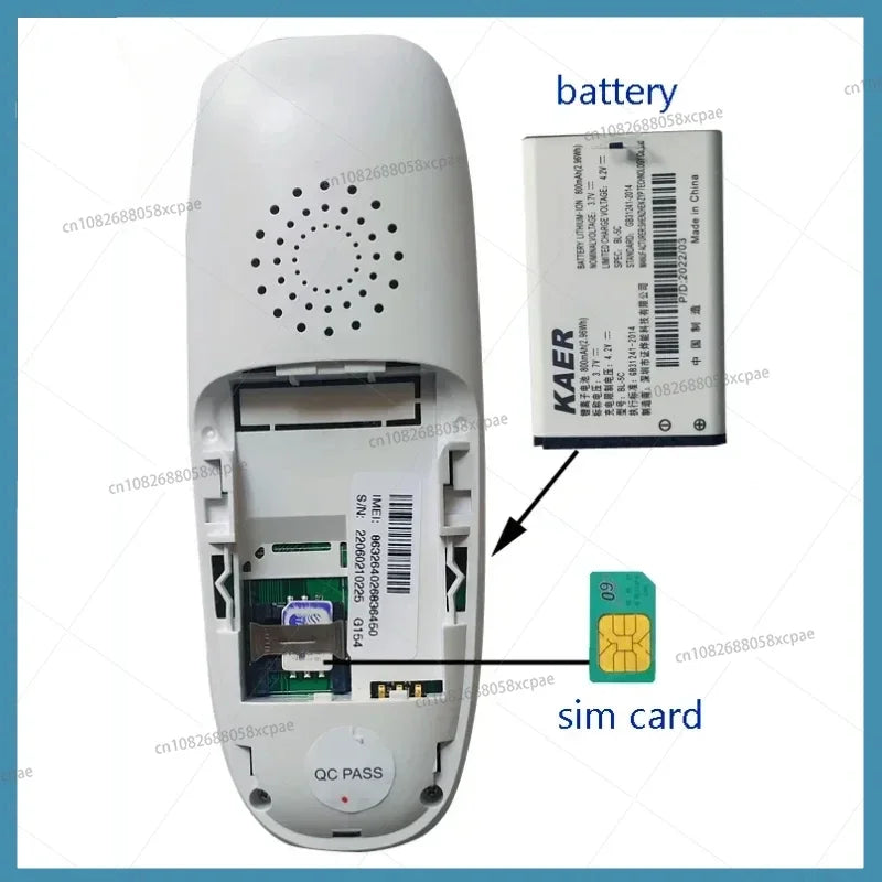 Cordless Phone GSM SIM Card Fixed mobile for old people home cell phone aged student Wireless landline Telephone office 2g 3g 4g