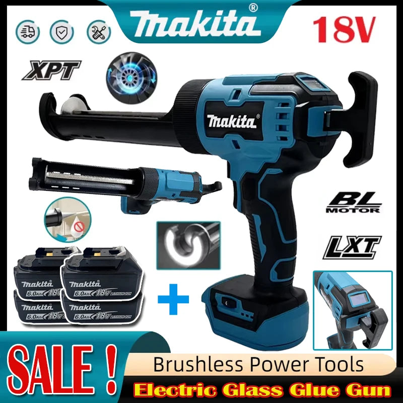 2026 New Sale Makita Brushless Grinder Butter Gun Chainsaw Inflator Combination Silicone Gun Cutting Machine Set for 18v Battery