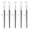 5Pcs/set Silicone Nail Brush UV Gel Polish Tip 3D Image DIY Dotting Polish Brushes Pen Professional DIY Manicure Tools
