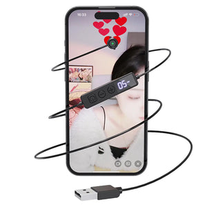 Auto Tapper Phone Clicker Adjustable Speeds Tapping Device Digital Display for Live Broadcasts Games App Testing Computer Tablet