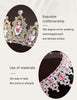 2025Bridal HeadwearWomen's Ballroom Crown Baroque Crystal Tiaras And Crowns Bridal Wedding Hair Accessories Jewelry