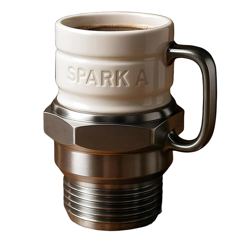 Automotive Inspire Coffee Cup, Perfect for Car Enthusiasts, Mechanics & Garage Owners