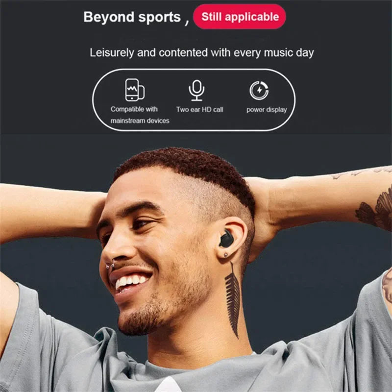 Y30 TWS Bluetooth earbuds Earphones Wireless headphones Touch Control Sports Earbuds Microphones Music Headset for xiaomi huawei