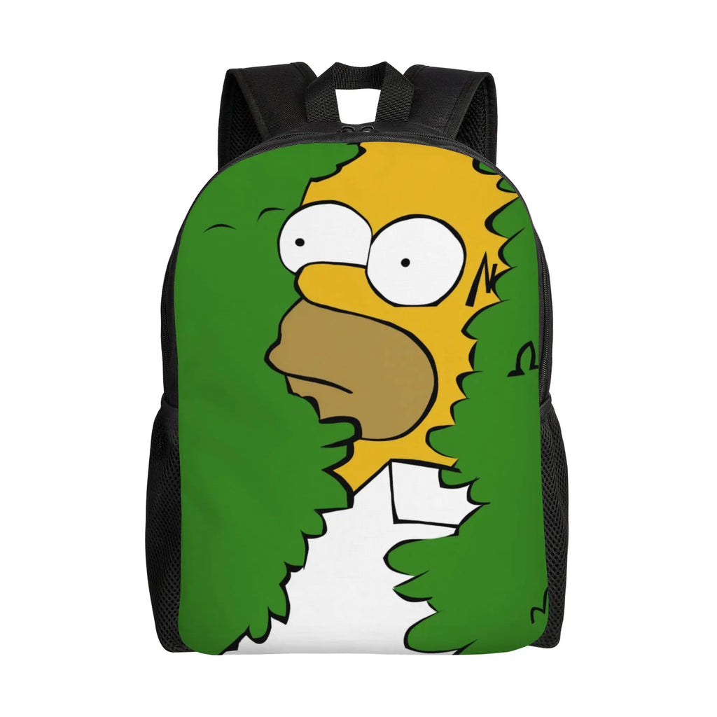 Cartoon The S-Simpsons  Women Backpack Mochila Fashion Children School Bag Laptop Rucksack Kids Large Capacity Travel Rucksack