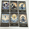 Blue Ocean Tarot cards 78pcs English Divination Fate Oracle Borad Playing Games