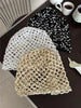 Hot Sale Ins Style Sequined Hollow Pullover Hats Women Summer And Autumn Travel Photo Atmosphere Versatile Casual Y2K Beanies