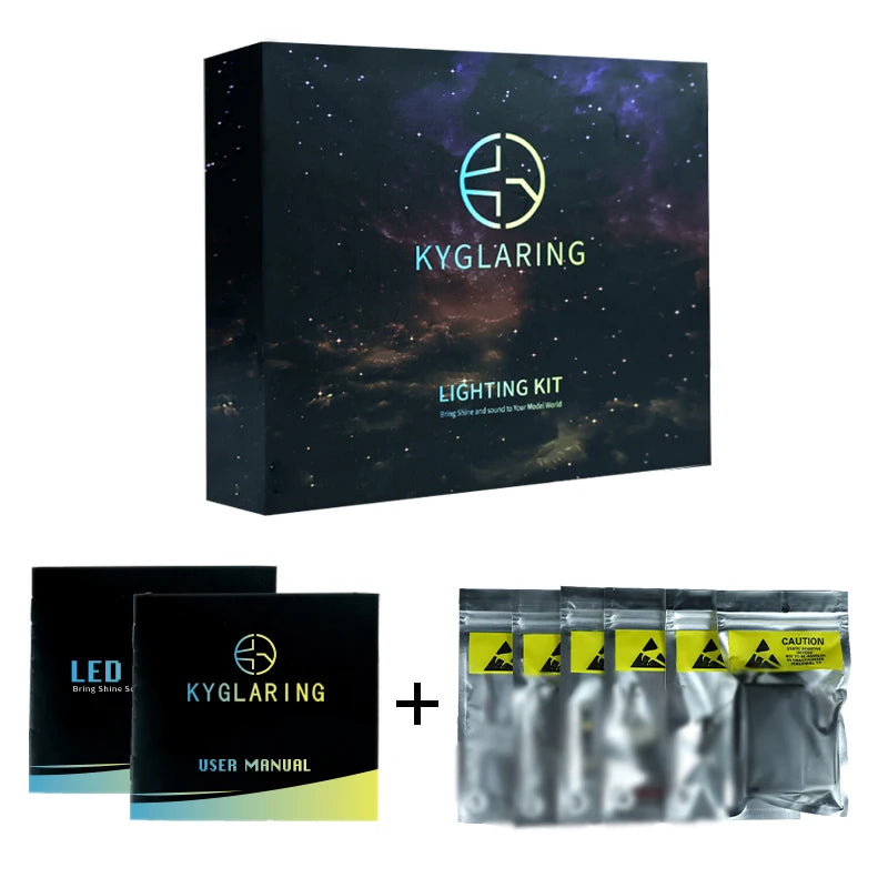 Kyglaring Led Lighting Set DIY Toys (Classic Version) For 71043 Castle (Not Included Building Blocks)