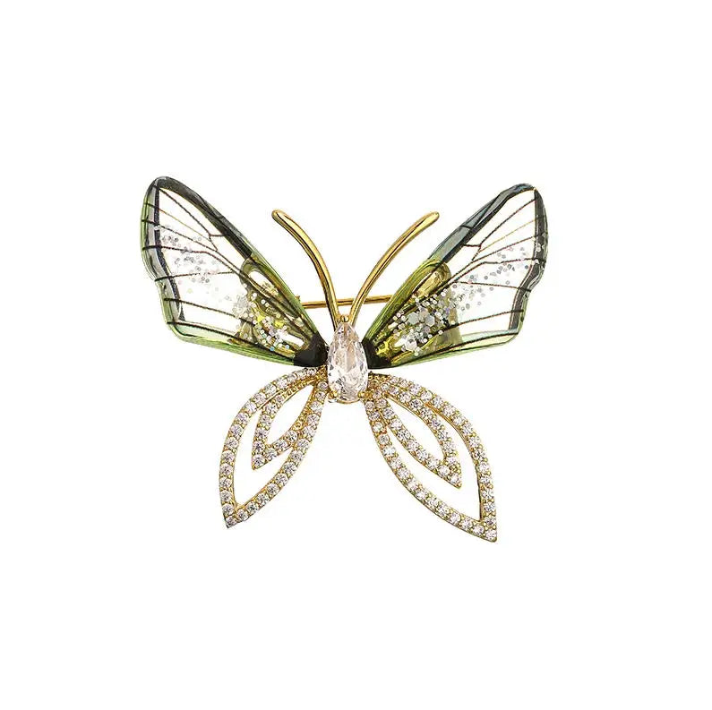 Clearance Price Insect Butterfly Birds Brooches for Women Men Rhinestone Crystal Lapel Pin Clearance Sale