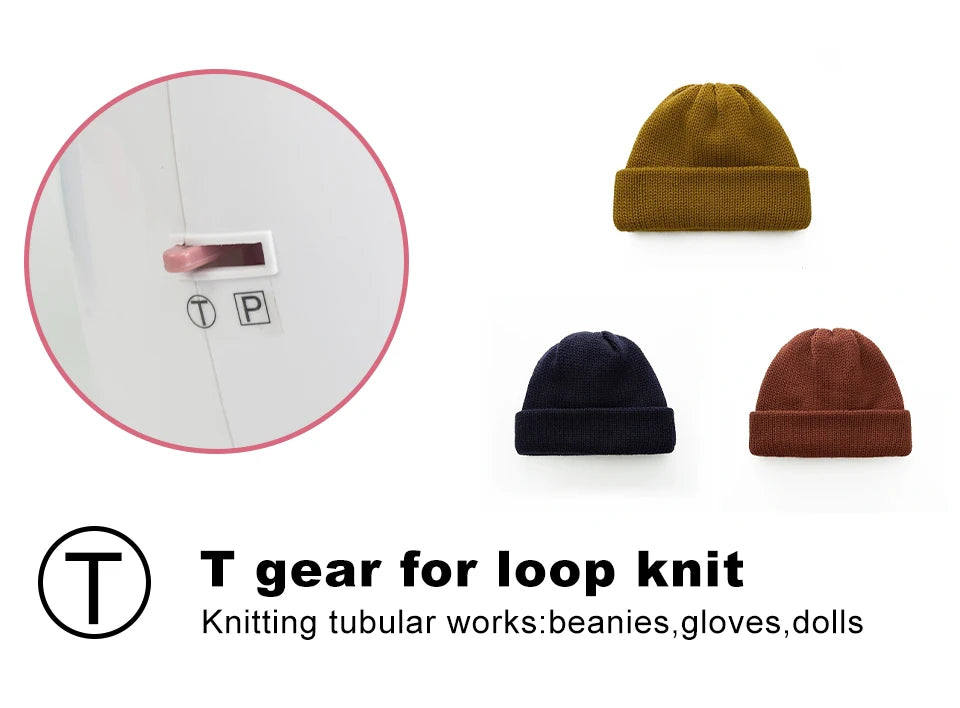 Smart Rotating Knitting Machine DIY Knitting Loom Tool with 22 Needles for Adults & Kids Ideal for Hats Socks Scarves and Crafts