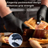 Disposable Latex Gloves Black Waterproof Non-Medical for Kitchen, Cleaning, Dishwashing, Cooking, Automotive, Craft Use